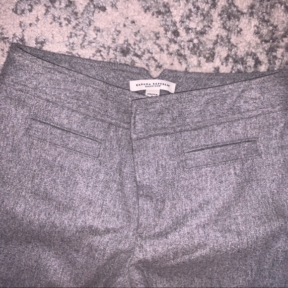 Banana Republic Grey Harrison Dress Pants Sz 0 - Picture 4 of 8